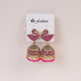 Woman's Traditional Earring Pink